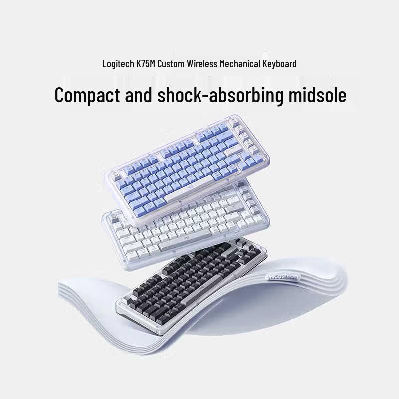 

Logitech ALTO KEYS K75M Wireless Custom Mechanical Keyboard