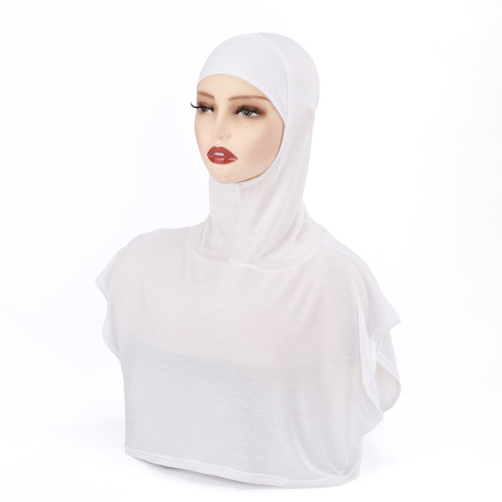 Muslim Islamic Inner Hooded Hijab Women Basic Vest Sleeveless Bottoming Shirts Islamic Clothing Turkey Arab Abaya Tops