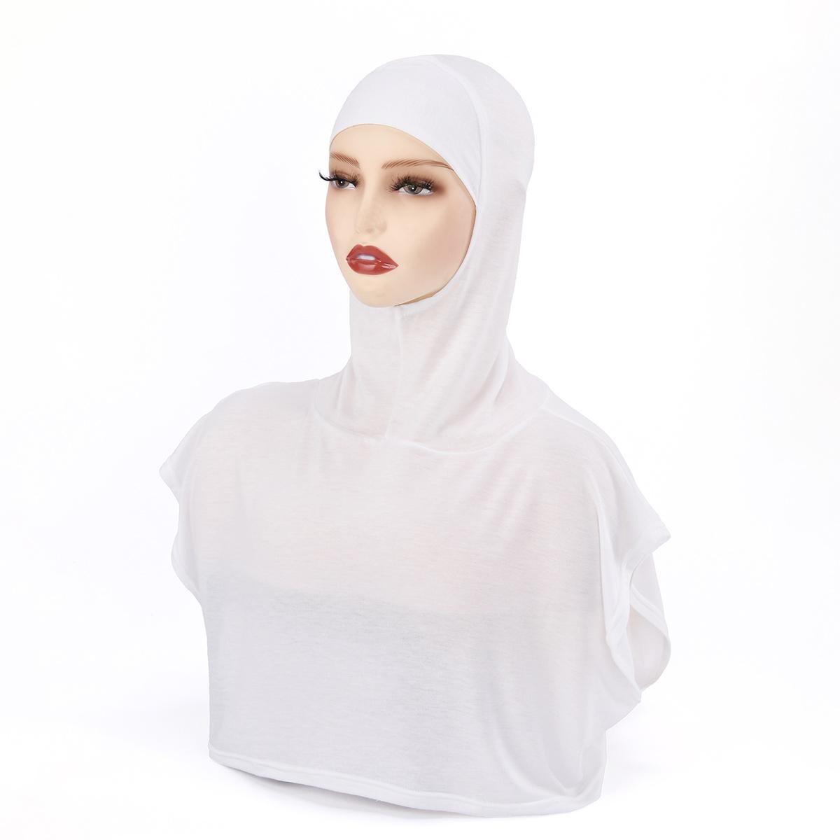 

Muslim Islamic Inner Hooded Hijab Women Basic Vest Sleeveless Bottoming Shirts Islamic Clothing Turkey Arab Abaya Tops
