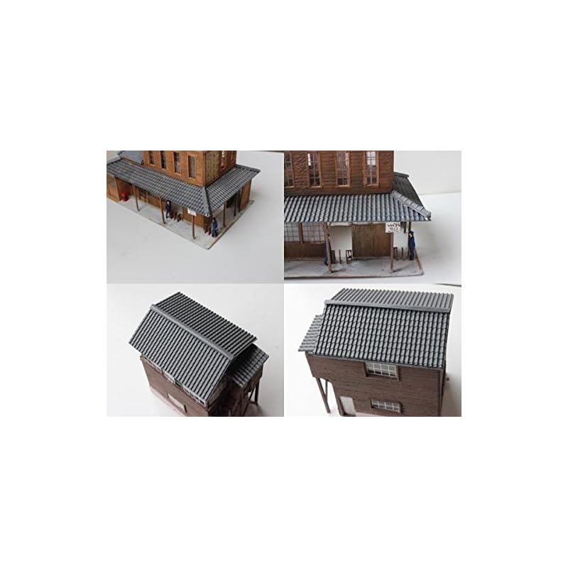 [TNF] roof tiles Tile size 1.8x2.5 overall size 27cmX21cm architectural model diorama structure (1/200*1)