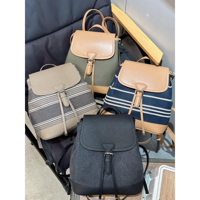 New cowhide leather high-end fashion backpack schoolbag shoulder crossbody handbag large-capacity women's bag