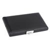 PU Leather Cover Black Bassoon Reed Container Box Case with Slots for 6pcs Reeds