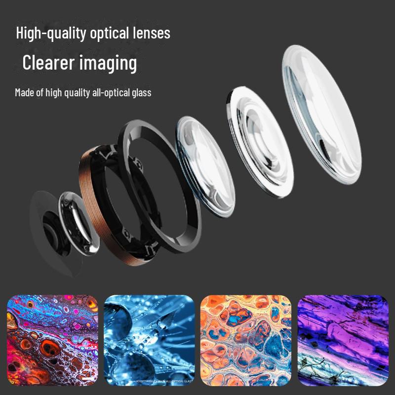 Children's 1200X HD Microscope Set for Science Experiments - Ideal Gift for Primary & Secondary Students