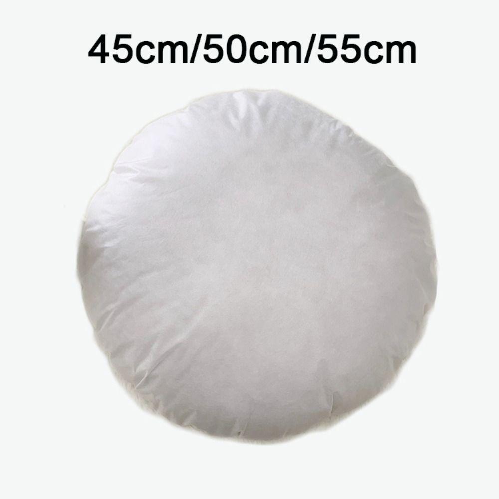 Soft Cushion Insert Core Round Cushion Interior Core Multiple Sizes Round Pillow Core  Home