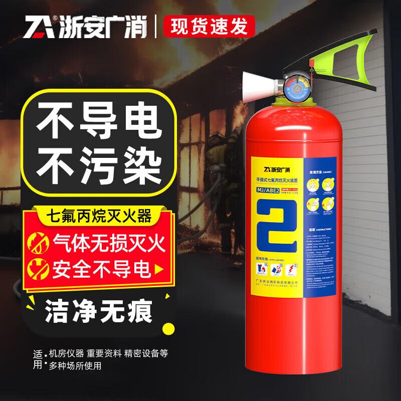 2kg Heptafluoropropane Portable Fire Extinguisher