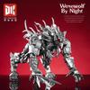 Movie Wolf Building Block Figure Werewolf By Night Articular Mobility Mech Model Assembled Bricks Toy For Kids Santa Gift