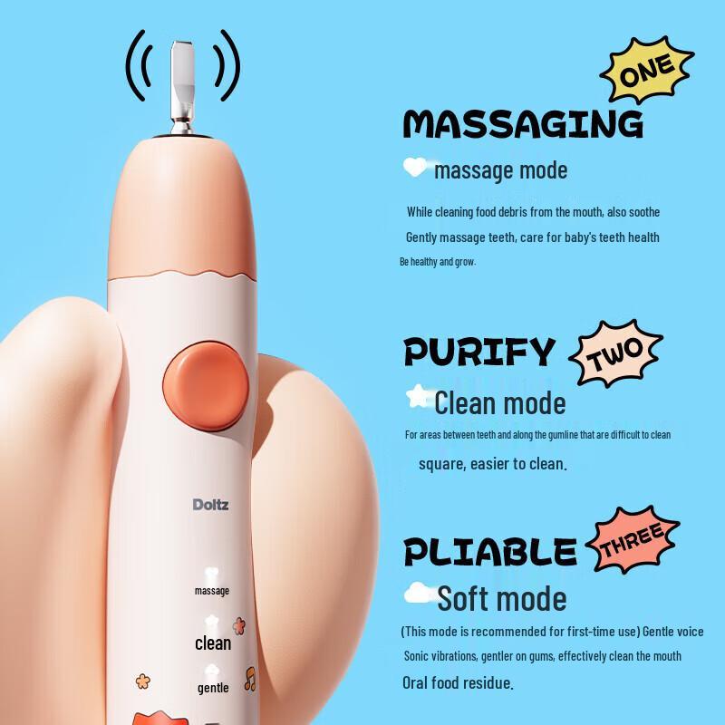 Panasonic Kids' Sonic Electric Toothbrush CN plug (adapter included)