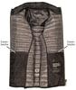 Winter Jacket Marc O'Polo Stand-up Collar Quilted Jacket Regular (B21114270258) Black