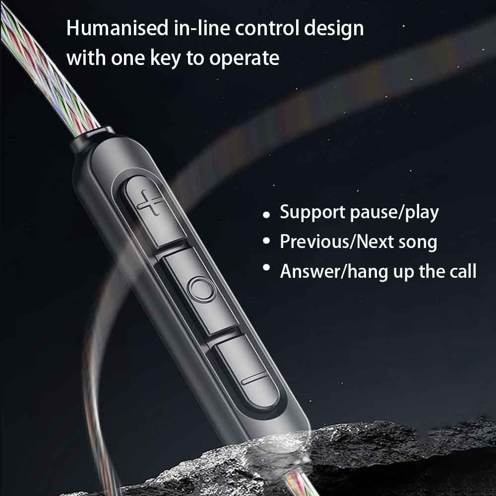 HiFi Sounds Type C 3.5mm Wired Earphones In Ear Monitor Earbuds Noise Reduction Headphones Gamer Headsets for Samsung OPPO VIVO Xiaomi Huawei