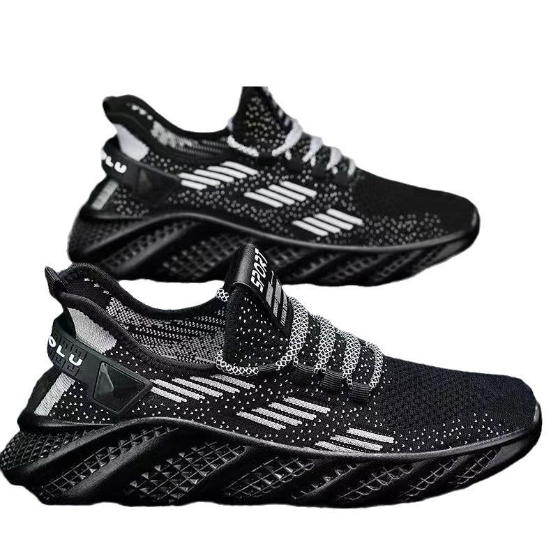 New Sports Shoes Men's Summer Mesh Breathable Fashion Trend Casual Shoes Korean Version Coconut Shoes Foreign Trade