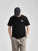 Zomer T-shirt met korte mouwen en borduurwerk: heren ronde hals, ademend, casual en stijlvol