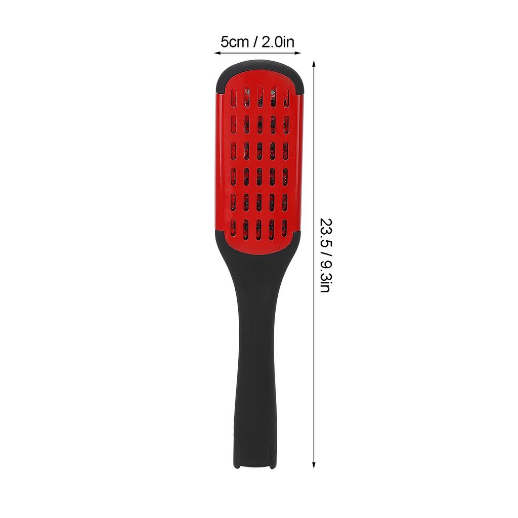 Hair Straightening Clamp Good Elasticity Hollow Design Double Sided Straight Hair Styling Comb for Home Barbershop