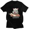 Harajuku Anime Demon Slayer Hashibira Inosuke Camiseta com Estampa Gráfica Masculina Feminina Camisetas Casuais Largas Camiseta de Verão Unissex