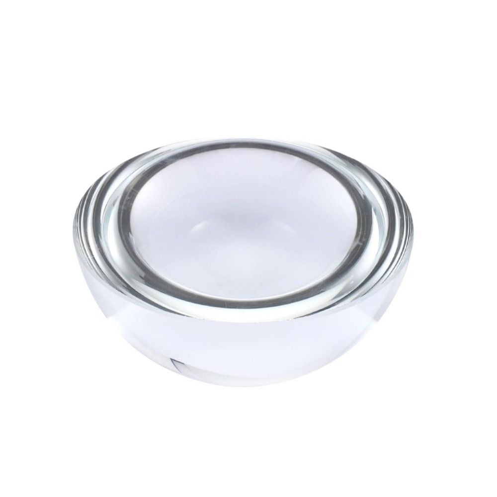 Crystal 60mm/80mm Crystal Dome Magnifier Transparent Hemispheres Crystal Counter Decoration Map
