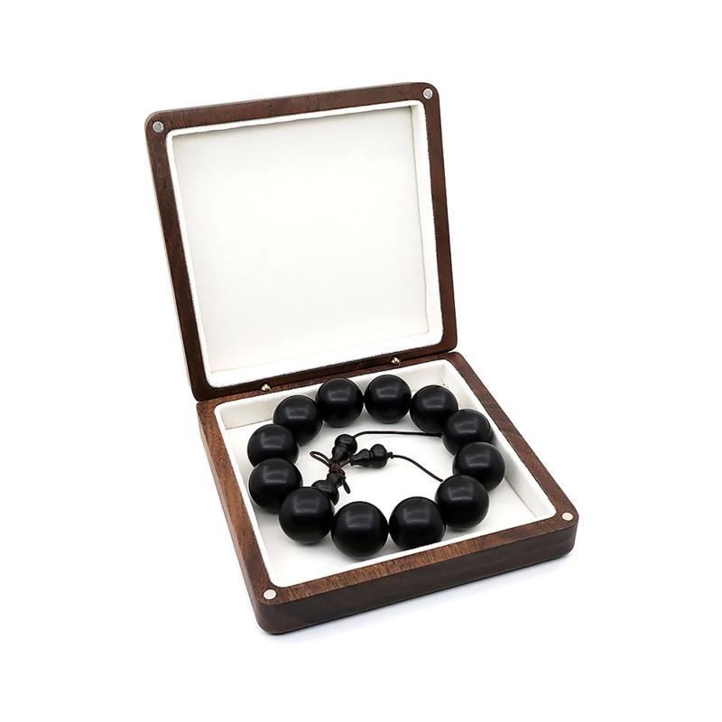 Wood Jewelry Box Organizer Keepsake Storage Collection Art Treasure Memory Box for Ring Bracelet Watch Necklace Earring