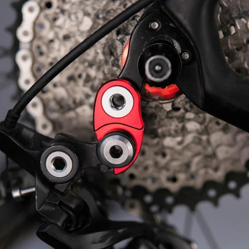 Bicycle Rear Bike Rear Derailleur Hanger Extension Aluminum Extender MTB Road Bicycle Mountain Cycling Frame Gear Tailhook Parts