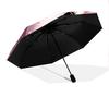 1 PC Automatic Folding Umbrella - Cute Cartoon Elephant Pattern, Portable & Foldable Design with 8 Ribs, Christmas Birthday Gifts