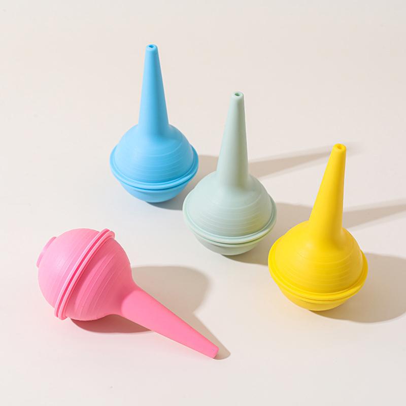 Baby Nasal Aspirator Nose Aspirator Vacuum Suction Kit Nose Cleaner Hand Squeeze Snot Remover