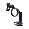 Universal 360° Flexible Cell Phone Holder Arbitrarily Curved Clamp on Desk Mobile Phone Stand for Desk Clip Bracket Clamp Stand