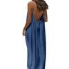 Women's Fashionable Loose-Fit -Color Casual Dress
