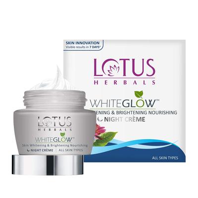 Herbals Whiteglow Cilt Beyazlatıcı ve Aydınlatıcı Besleyici Gece Kremi 60g