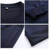 IELGY Men's Clothes Sweater Loose All-match Stylish Simple Plus Size Casual Sports Round Neck