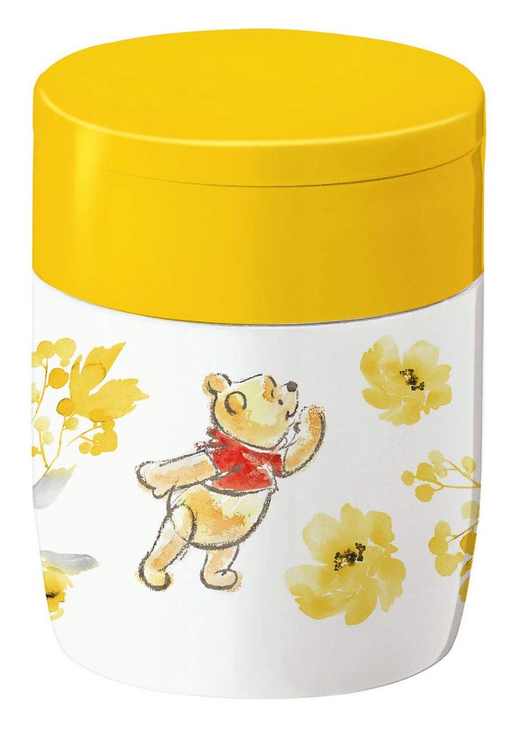 Asvel Insulated Lunch Winnie the Insulated Soup Jar, Pooh, 300ml, Bottle, HLB-SR300C(PO18)