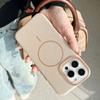 Simple and Practical iPhone 16 Pro Max Apple 17 Phone Case 15/14 Magnetic IMD Glitter Fine Circle Soft Case