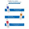 3 Bottle Hydro Aqua Peel Solution - Facial Serum for Hydra Dermabrasion Small Bubble Machine & Deep Skin Cleaning