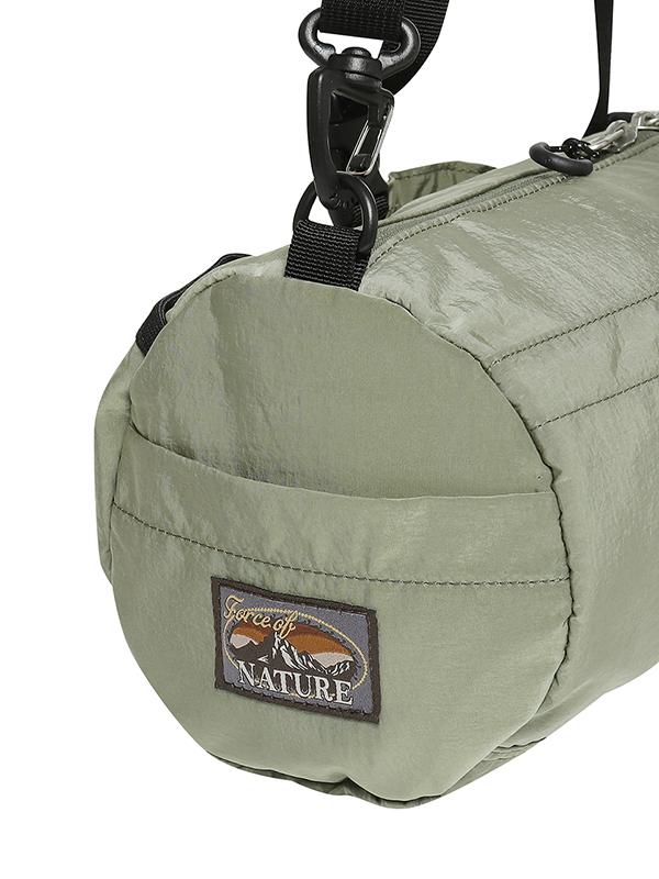 Bibissieoseu Utility Cylinder Bag_Ash Khaki