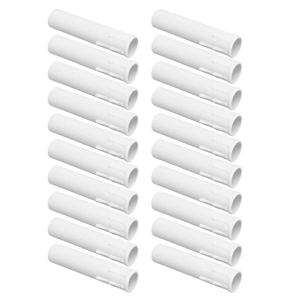 20pcs 4 Inch Candle Covers Sleeves Simulation Wax Drop E12 Candle Light Socket Covers for Chandelier