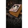 Cat Grimoire Journal – Blank Book of Shadows | Leather Spell Book of Wisdom | Handmade Witchy Sketchbook Moon Magic Tarot Notebook
