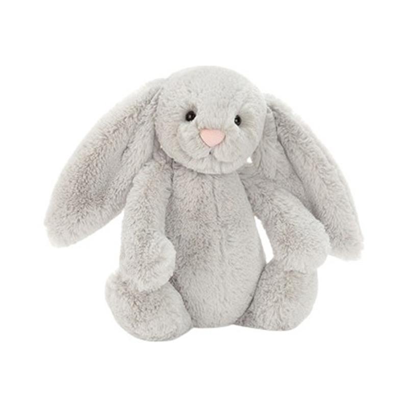 

JELLYCAT Bonnie Rabbit Relief Silver Doll Plush Figure 13cm/18cm/51cm/67cm/108cm Height Box Not Included