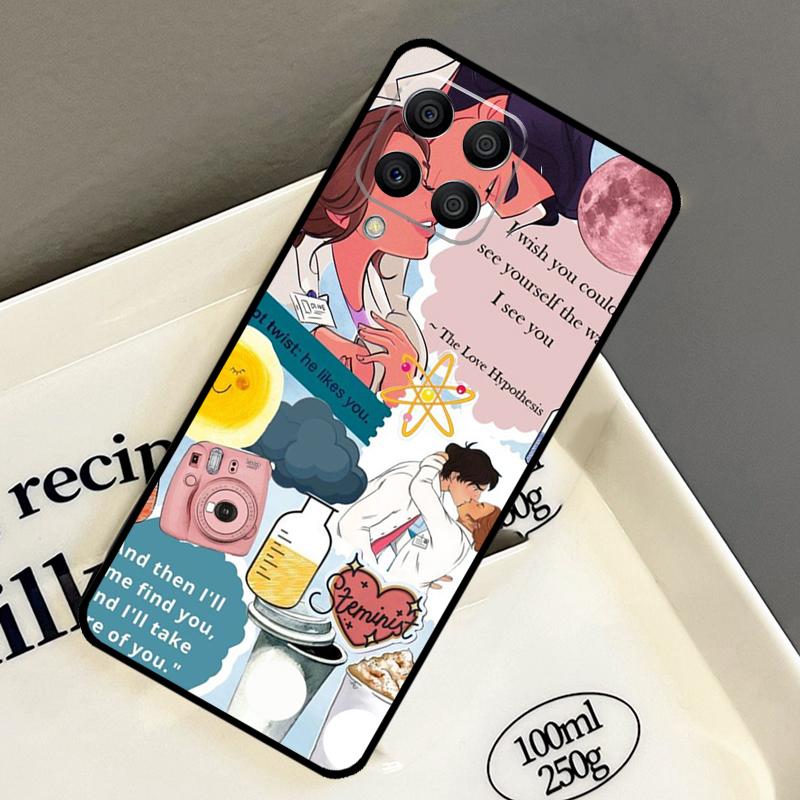 The Love Hypothesis Book Case For Samsung Galaxy M15 M55 M12 M13 M14 M54 M23 M16 M11 M21 M31 M20 M34 M52 M32 M36 M56