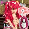 Pony Friends Pinkie Pie Cosplay Wig Double Ponytail Synthetic Long Curly Wig Cute Girl The Pony Cartoon Anime Coser Wig Daily