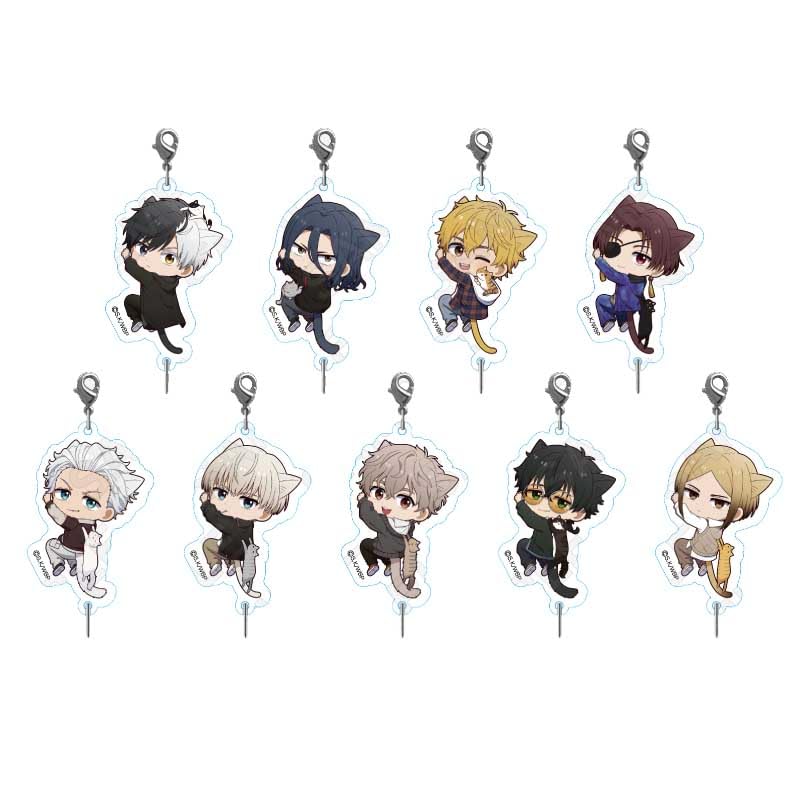 

WIND BREAKER Trading Connectable Charms Hitsukinyan box - ver. 9-piece