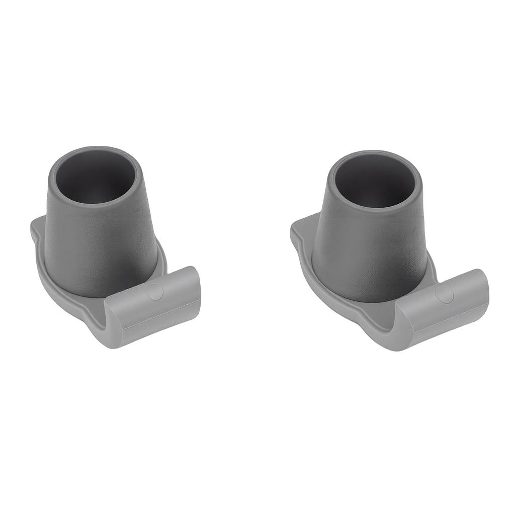 Walker Skis Glides   Fit Non Slip Walker Feet Replacement Mobility Aid Accessories Gray