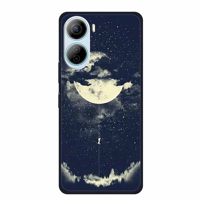 For ZTE Libero 5G IV Case Luxury Cartoon Silicone TPU Back Cover Soft Phone Cases for ZTE Libero5G IV A302 Protective New Fundas