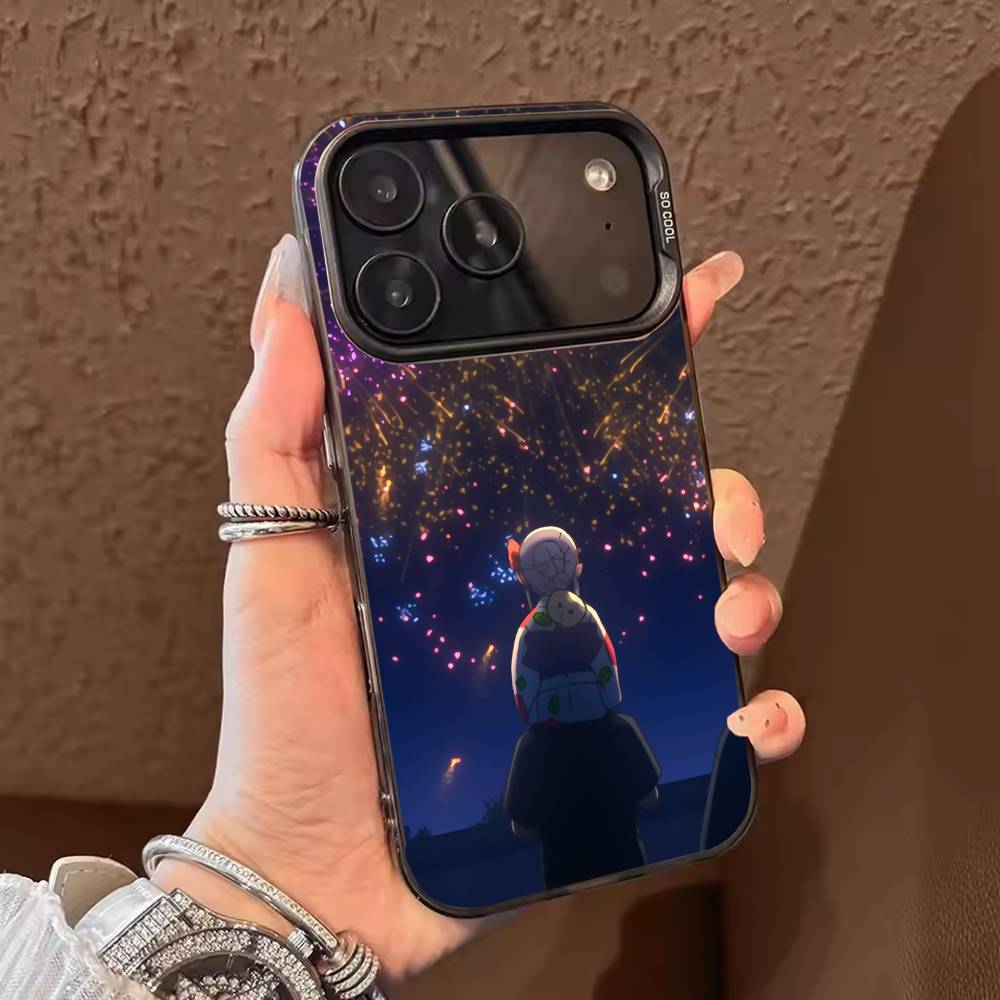 

A-Aharensan Anime W-wa Hakarenai Phone Case Color Silver Shell For IPhone 17 16 15 14 13 12 11 Pro Max Plus iPhone16promax