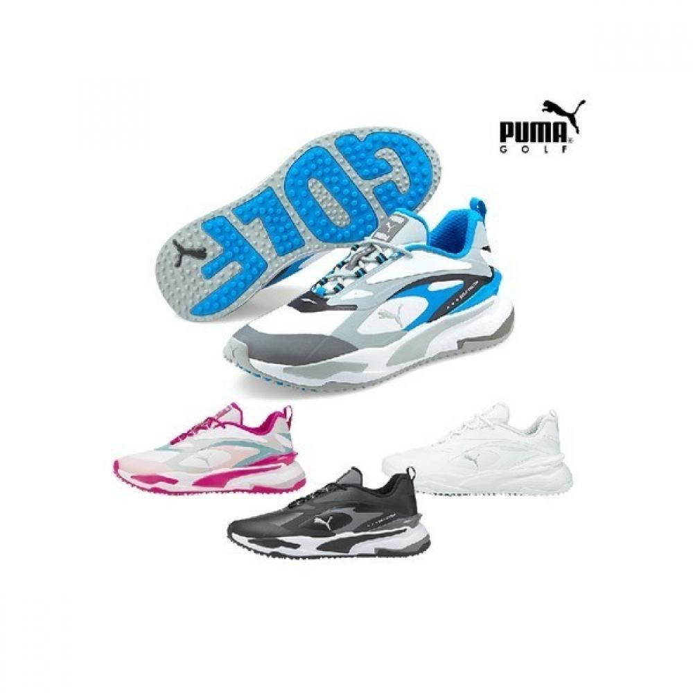 

Half Club Puma Golf Gs Fast Fast Spikeless Golf Shoes Men woMen white blue 270