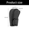 Car Gear Shifts Knob Protector Waterproof Not Slip PU Leather Cover Universal Designs Automotive Shifts Knob Cover 120mm