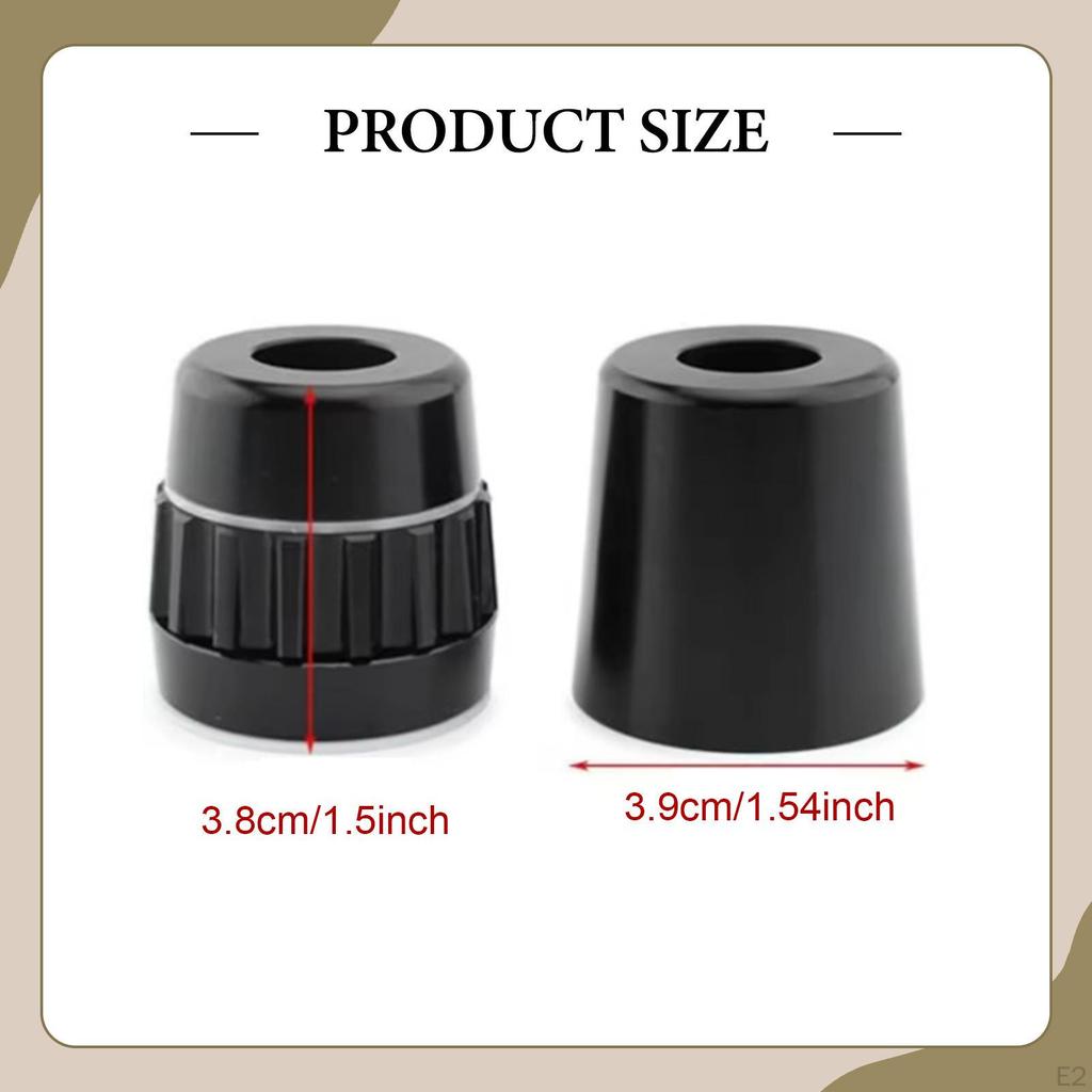 2x Motorcycle Throttle Lock Handlebar Grip End Plug Parts Replace Aluminum Alloy Sturdy Assist