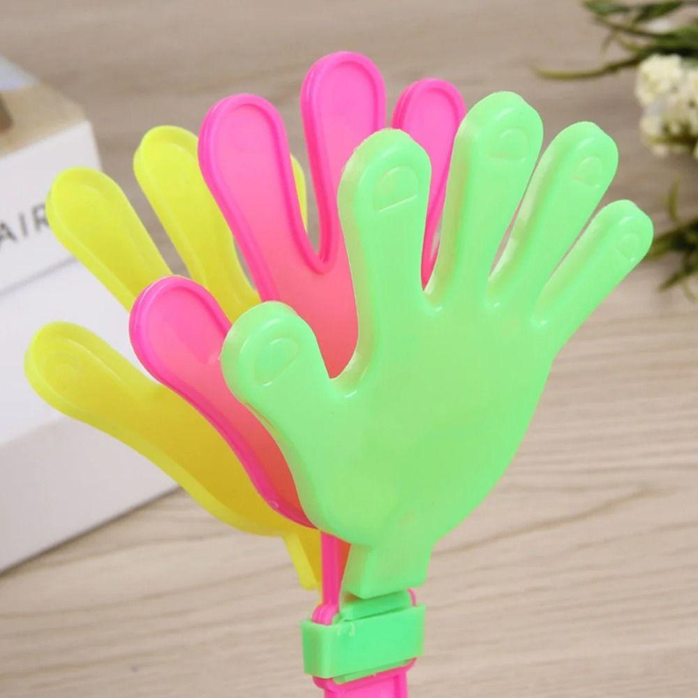 10PCS Plastic Clapping Noise Maker Cheer Up Match Applause Maker Evening Props Clapping Toy  Game
