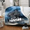 1pc Blanket Nash Tackle1 Print Design, Lightweight Blanket for Sofa, Bed- Soft &Warm, Gift for All Seasons like Christmas, Halloween
