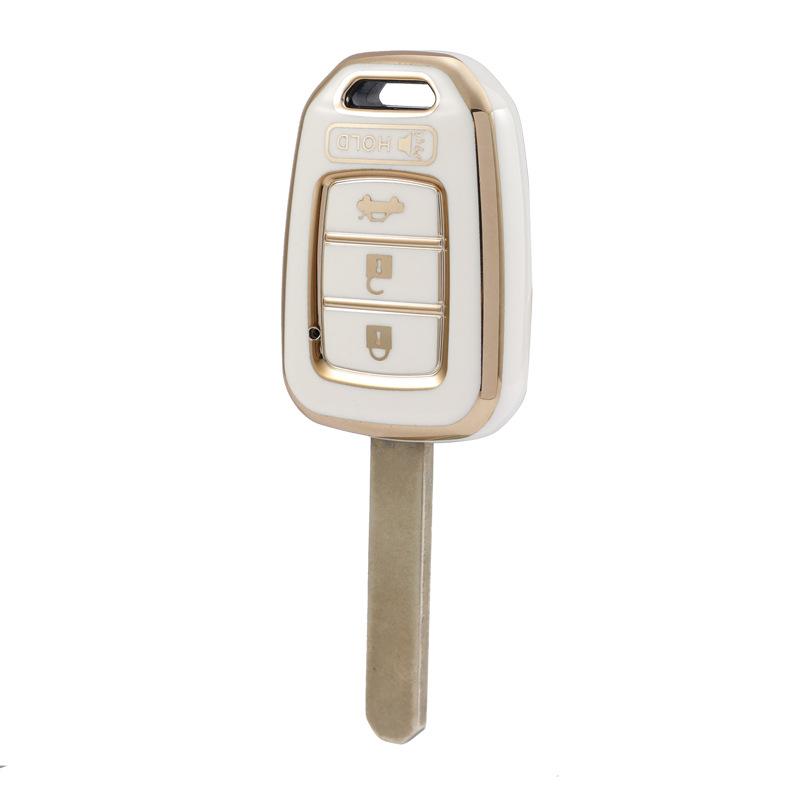 TPU Car Remote Key Cover Case Keychain for Honda Accord 2016 2017 Civic 2016 2017 2018 2019 Keyless Fob Shell Protector