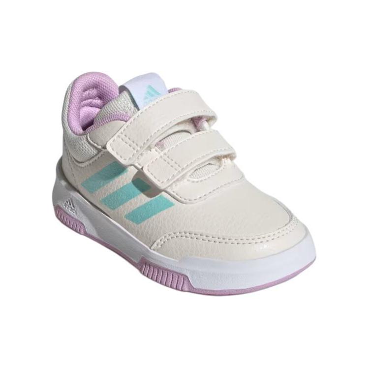 Adidas Tensaurs Comfortable Low-Top Walking Shoes Baby Shoes White Green Purple IG8803