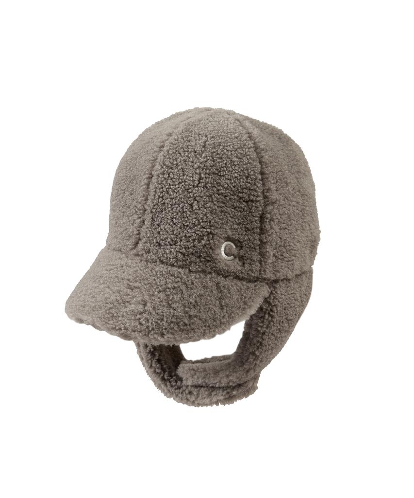 CLOVE [24Fw Clove] Teddy Hat_Women (Charcoal)
