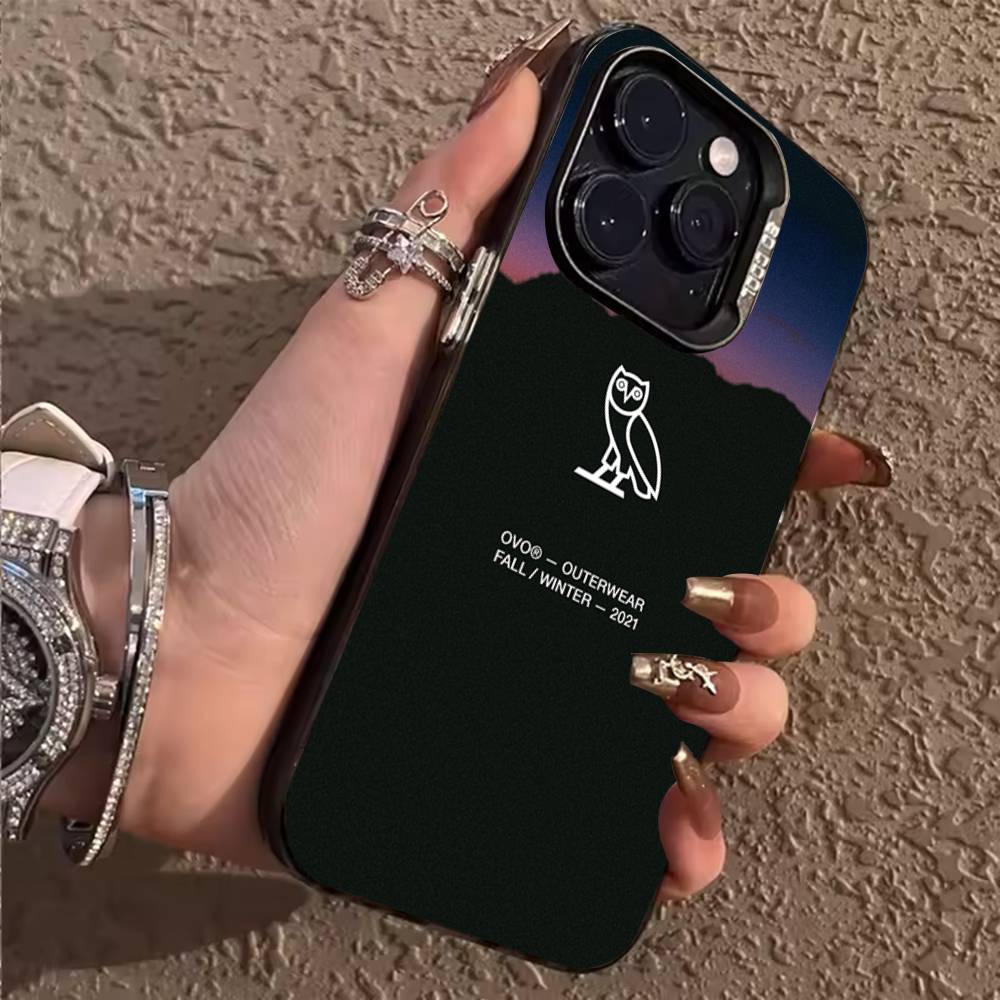 

Drake O-OvO OWL Phone Case For iPhone 17,16,15,14,13,12,11,Pro,Max,Plus Shockproof Cover iPhone16plus