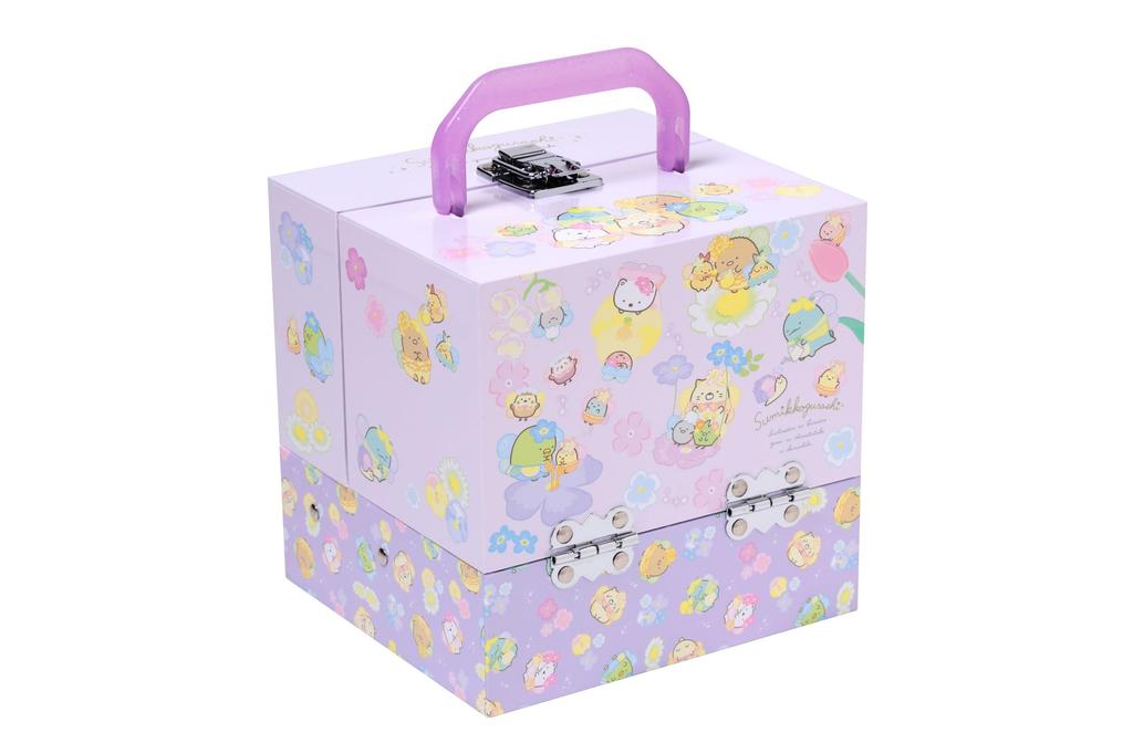 Race Sumikkogurashi Mini Vanity Makeup Box, Purple, Ages 6+, Cosmetics, Accessories, 231035