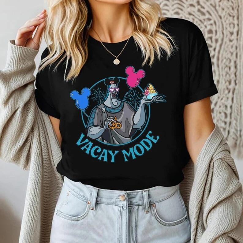 Hercules Villains Hades Balloon Tshirt Vacay Mode Shirts S